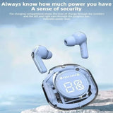 Wireless Mini Earbuds LED Power Digital Display TWS Headset Stereo Sound Bluetooth-compatible 5.3 For All Smartphones