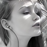 3.5mm Wired Earphone In Ear Headset HIFI Heavy Bass Earbuds Monitor Sports Headset Stereo Music Gaming Headphone With Microphone