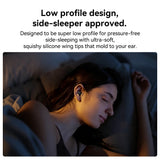 Sleeping Earphones HTC NE76 AI Translation Earbuds Wireless Bluetooth Noise Reduction HIFI Music Stereo Sound Headphones