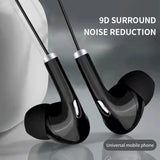 Universal In-ear Wired Earphone High Quality Headset 3.5mm Earbuds In-ear For Smartphone Computer Headphone Built-in Microphone