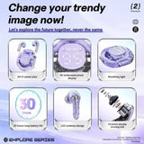 Wireless Mini Earbuds LED Power Digital Display TWS Headset Stereo Sound Bluetooth-compatible 5.3 For All Smartphones