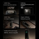 Black Myth Wukong Co-branded Ruyi Stick Power Bank 140W Fast Charging 20000 mAh for iPhone and Huawei High-Power Output