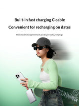 NEW Ugreen PB545 Portable Power Bank 55W Fast Charging 20000Mah Built In Cable National Standard Airplane Train With Screen PC