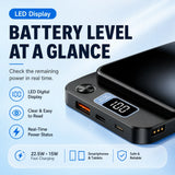 Magnetic Power Bank 20000mAh Large Capacity Wireless Fast Charging Suitable for IPhone Xiaomi Huawei Universal Mobile Power Bank