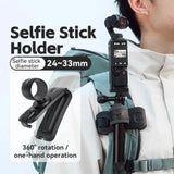 Selfie Stick Hanger For Action Camera Hands-free Backpack Belt Clip Holder Waist Quick Release Holder Accessory