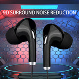 Universal In-ear Wired Earphone High Quality Headset 3.5mm Earbuds In-ear For Smartphone Computer Headphone Built-in Microphone