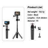 Selfie Stick Tripod For DJI Action 5 Pro 4/Osmo 360/Pocket 3/4/Insta360 Ace Pro 2,Camera Live Streaming Photography Accessories