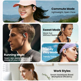 Ear hanging, non in ear Type-C digital gaming earphones, wired running, sports, with microphone, open design