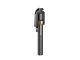 360° face-tracking selfie stick for smartphones includes a clip, expandable tripod, and is portable for outdoor photography.